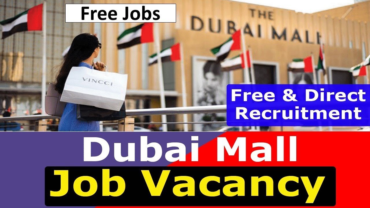 Urgent Cashier Jobs in Dubai Mall